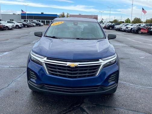 Blue Glow Metallic 2022 Chevrolet Equinox LS
