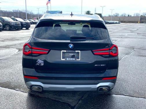 Black 2022 BMW X3 xDrive30i