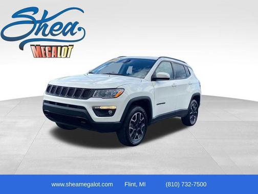 White Clearcoat 2020 Jeep Compass North Edition 4x4