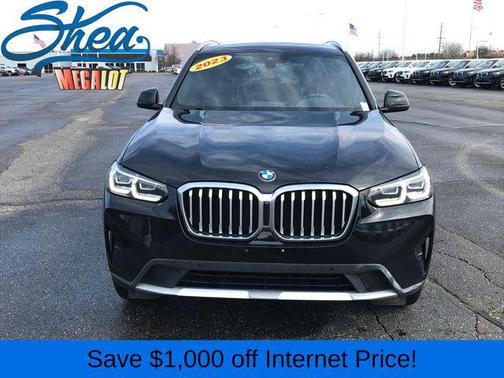 Black 2023 BMW X3 xDrive30i