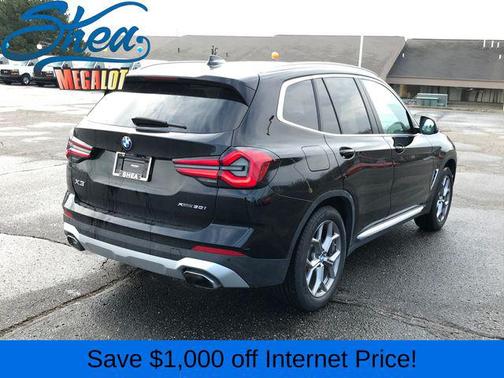 Black 2023 BMW X3 xDrive30i
