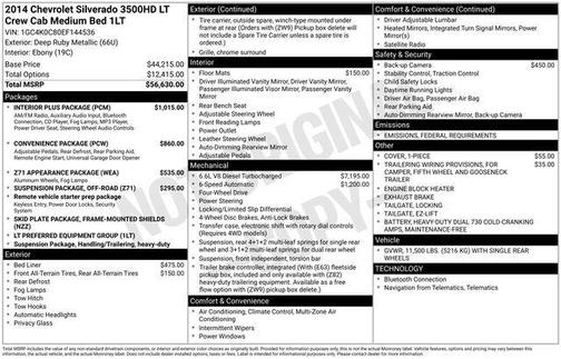 2014 Chevrolet Silverado 3500 LT