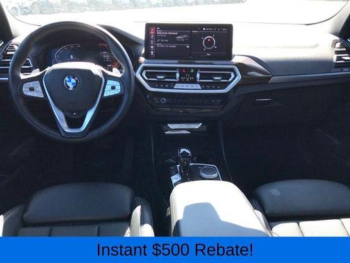 Black 2024 BMW X3 xDrive30i