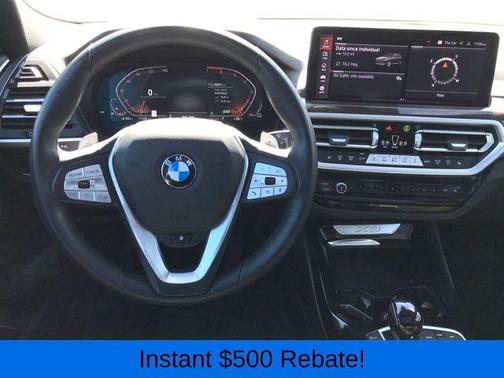 Black 2024 BMW X3 xDrive30i