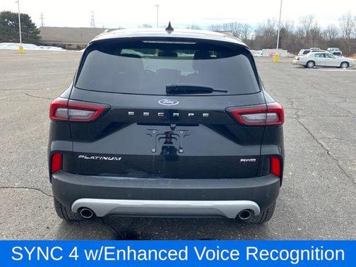 Agate Black Metallic 2023 Ford Escape Platinum