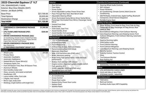 2023 Chevrolet Equinox 1LT