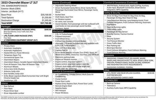 2023 Chevrolet Blazer 2LT