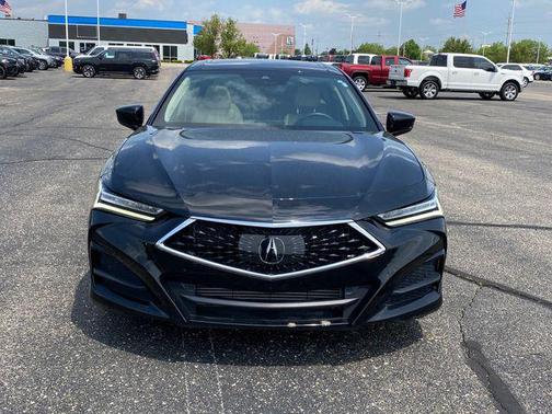 Black 2021 Acura TLX Technology