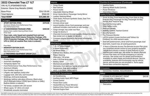 2022 Chevrolet Trax LT