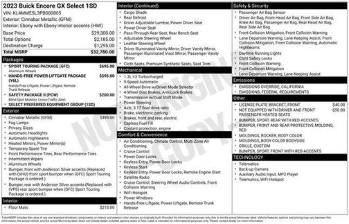 2023 Buick Encore GX Select