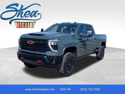 Cypress Gray 2026 Chevrolet Silverado 2500 Crew Cab, Standard Bed, XR2, 4WD