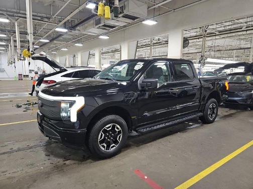 Black Metallic 2023 Ford F-150 Lightning XLT