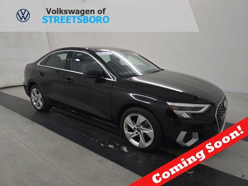 Black Metallic 2023 Audi A3 Premium