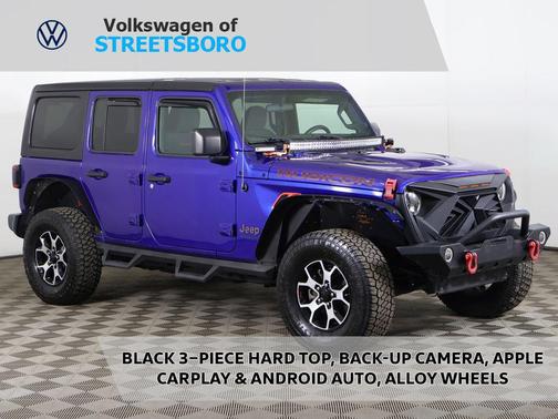 Ocean Blue Metallic Clearcoat 2020 Jeep Wrangler Unlimited Rubicon