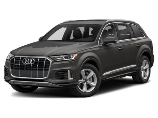 Gray 2022 Audi Q7 45 Premium Plus