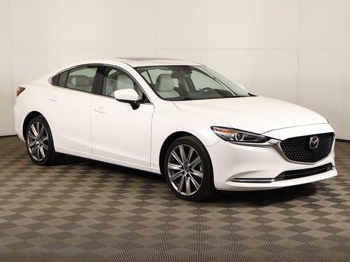 Snowflake White Pearl Mica 2021 Mazda Mazda6 Grand Touring Reserve