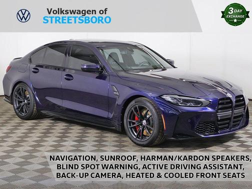 Tanzanite Blue II Metallic 2023 BMW M3 Base