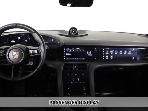 Gentian Blue Metallic 2021 Porsche Taycan Turbo