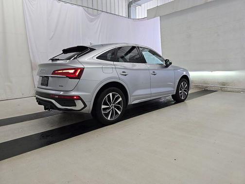Silver Metallic 2023 Audi Q5 45 S line Premium Plus