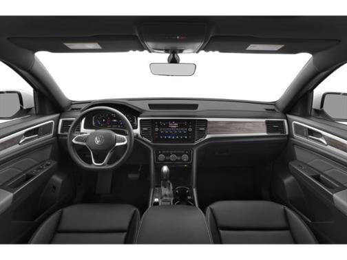 Pure White 2023 Volkswagen Atlas Cross Sport 3.6L V6 SE w/Technology