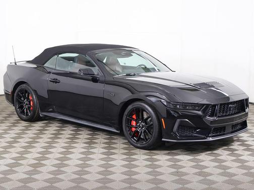 Shadow Black 2025 Ford Mustang GT Premium