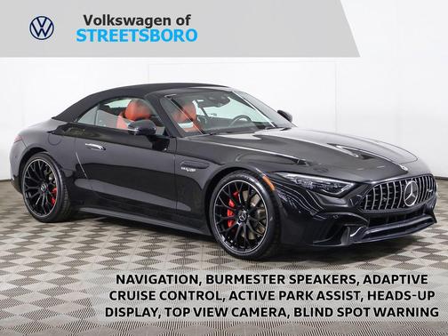 Obsidian Black Metallic 2022 Mercedes-Benz AMG SL 55 Base