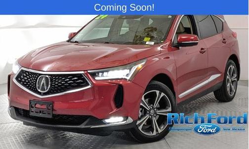 Red 2024 Acura RDX ADVANCE