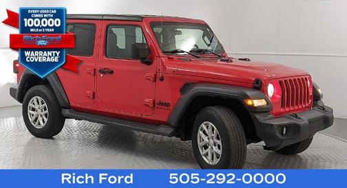 Firecracker Red Clearcoat 2023 Jeep Wrangler SPORT