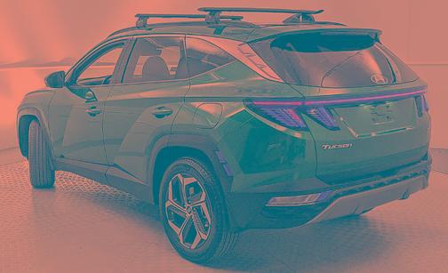 Intense Blue 2023 Hyundai TUCSON LIMITED