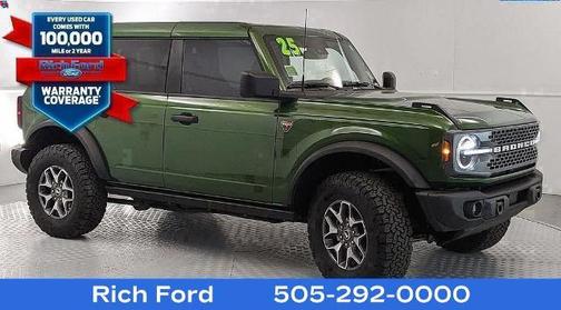 ERUPTION GREEN METALLIC 2025 Ford Bronco BADLANDS