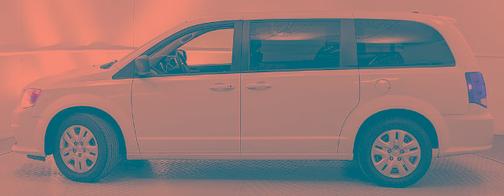 White Knuckle Clearcoat 2018 Dodge Grand Caravan SE