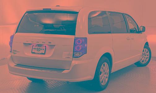 White Knuckle Clearcoat 2018 Dodge Grand Caravan SE