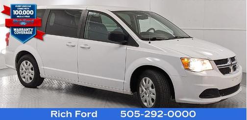 White Knuckle Clearcoat 2018 Dodge Grand Caravan SE