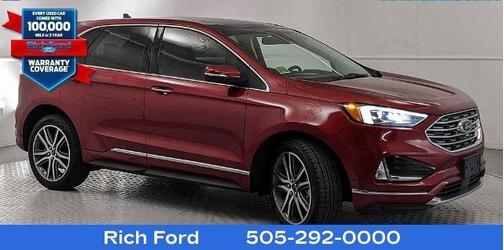 RUBY RED METALLIC TINTED CC 2019 Ford Edge TITANIUM