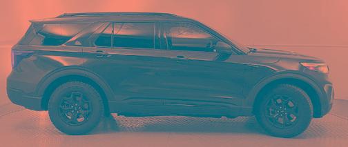 FORGED GREEN METALLIC 2021 Ford Explorer TIMBERLINE
