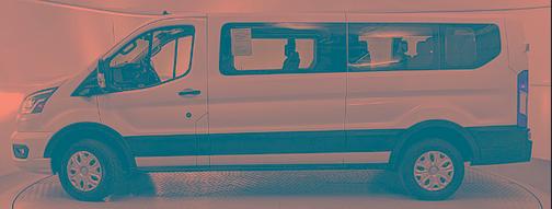 OXFORD WHITE 2023 Ford Transit-350 XLT