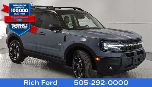 AZURE GRAY METALLIC TRI-COA 2025 Ford Bronco Sport OUTER BANKS