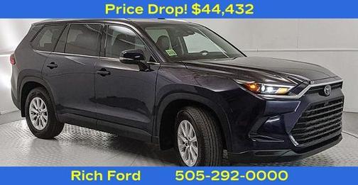 Black 2024 Toyota Grand Highlander XLE