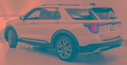 STAR WHITE MET TRI-COAT 2025 Ford Explorer PLATINUM