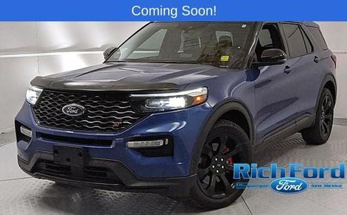 ATLAS BLUE METALLIC 2021 Ford Explorer ST