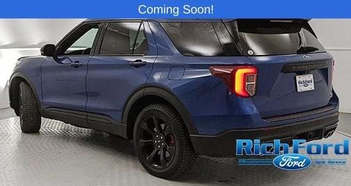 ATLAS BLUE METALLIC 2021 Ford Explorer ST