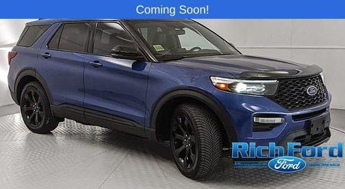 ATLAS BLUE METALLIC 2021 Ford Explorer ST