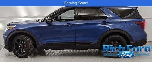ATLAS BLUE METALLIC 2021 Ford Explorer ST