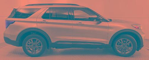 ICONIC SILVER METALLIC 2023 Ford Explorer XLT