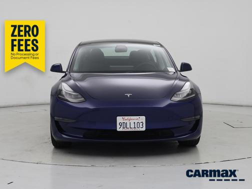 Blue 2023 Tesla Model 3