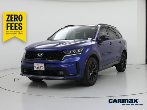 Blue 2021 Kia Sorento SX