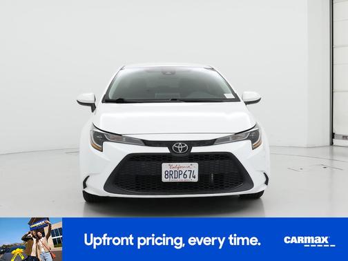 White 2020 Toyota Corolla LE