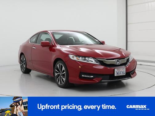 Red 2017 Honda Accord EX