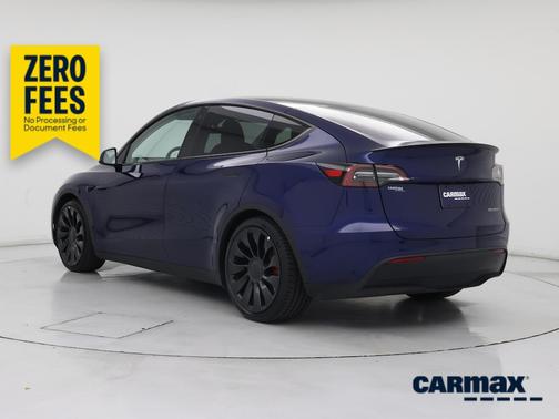 Blue 2023 Tesla Model Y Performance