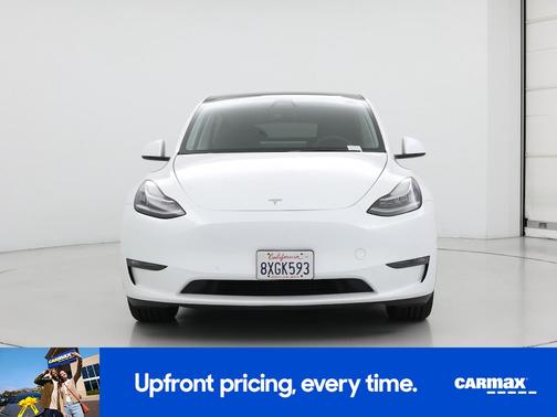 White 2021 Tesla Model Y Long Range